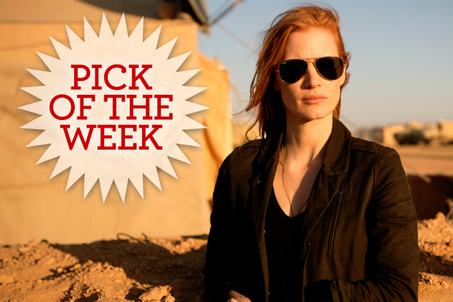Jessica Chastain in "Zero Dark Thirty"