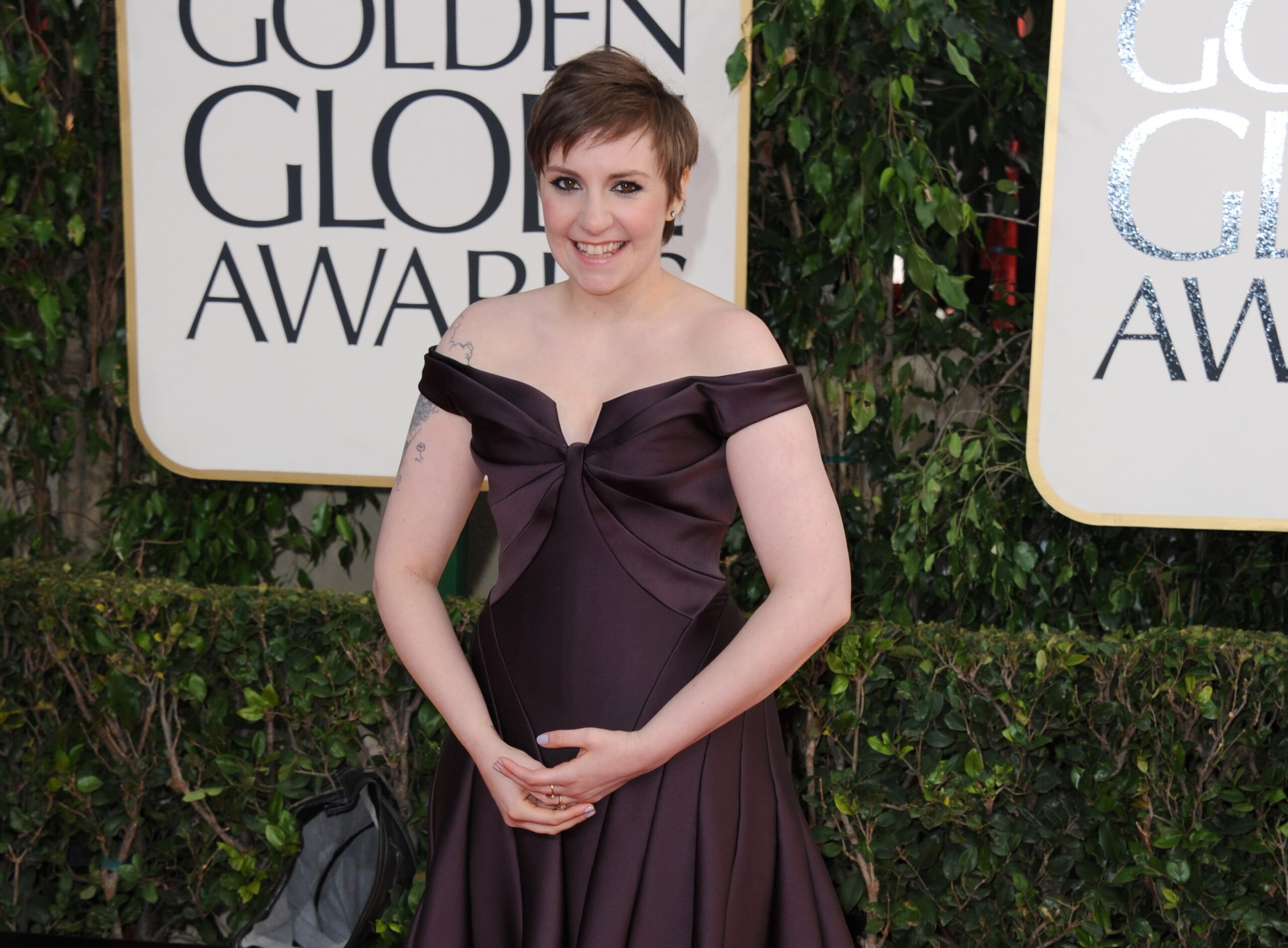Actress and filmmakerr Lena Dunham arrives at the 70th Annual Golden Globe Awards at the Beverly Hilton Hotel on Sunday Jan. 13, 2013, in Beverly Hills, Calif. (Photo by Jordan Strauss/Invision/AP) (Jordan Strauss/invision/ap)