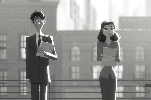 (Disney's "Paperman" screenshot)
