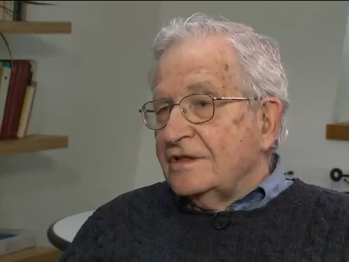 Noam Chomsky (via Al-Jazeera)