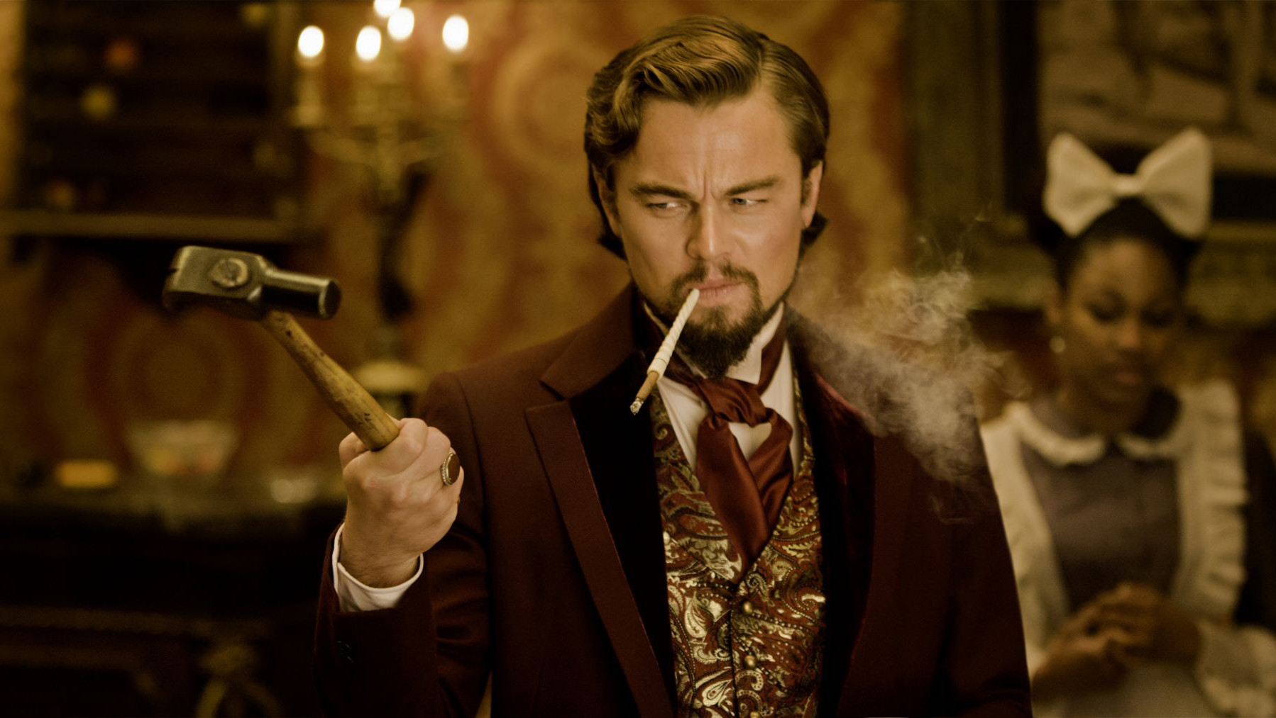 Scene still from "Django Unchained"