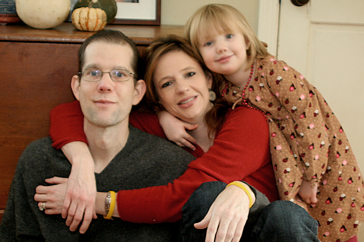 The author and her family