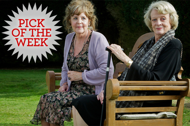 Pauline Collins and Maggie Smith in "Quartet"
