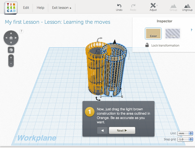 (Screenshot of Tinkercad, via Hyperallergic)