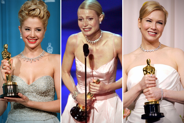 Mira Sorvino, Gwyneth Paltrow, Renee Zellweger (AP/Damian Dovarganes/Eric Draper/Laura Rauch)