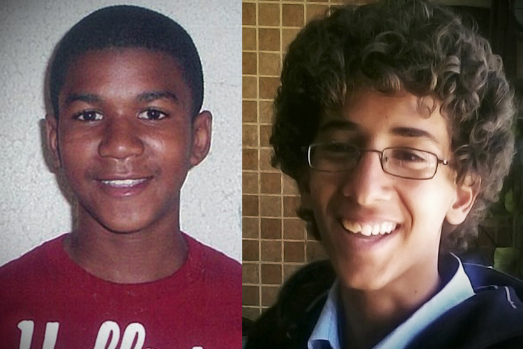 Travyon Martin and Abdulrahman al-Aulaqi (AP/HO, Martin Family Photos/Facebook)