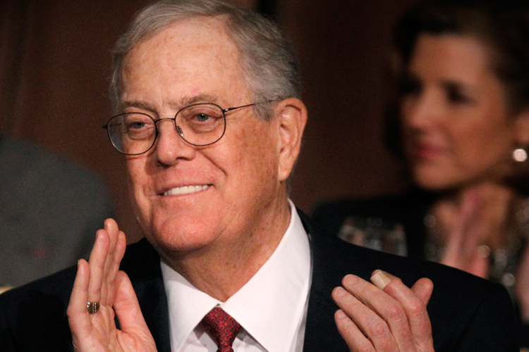 David Koch (Reuters/Brendan Mcdermid)