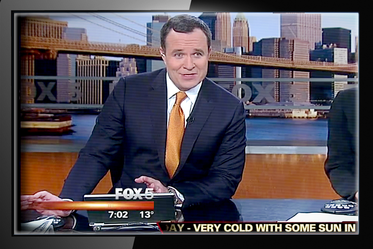 A local news anchor (Fox 5 News/WNYW)