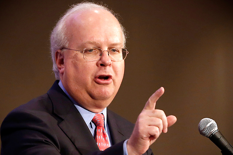 Super PAC co-founder Karl Rove (AP/Rich Pedroncelli)