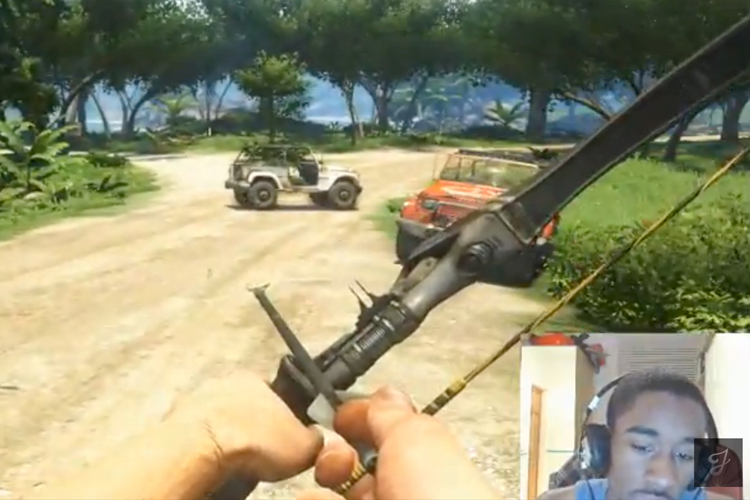 A screen shot from "Let's Play Far Cry Part 9"
