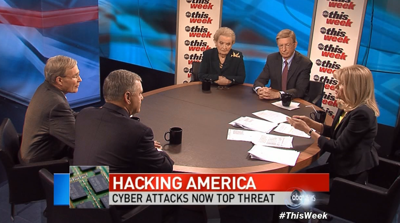 "This Week" tackles the big issues (ABC)