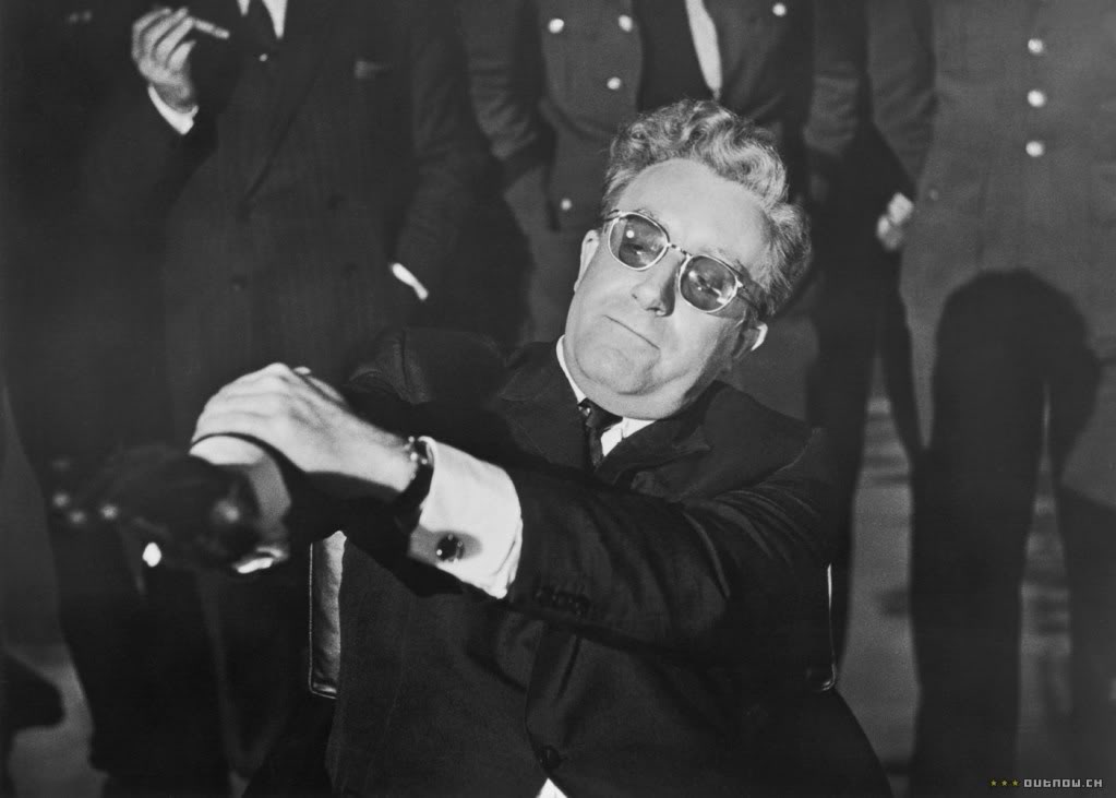 Scene still from "Dr. Strangelove"