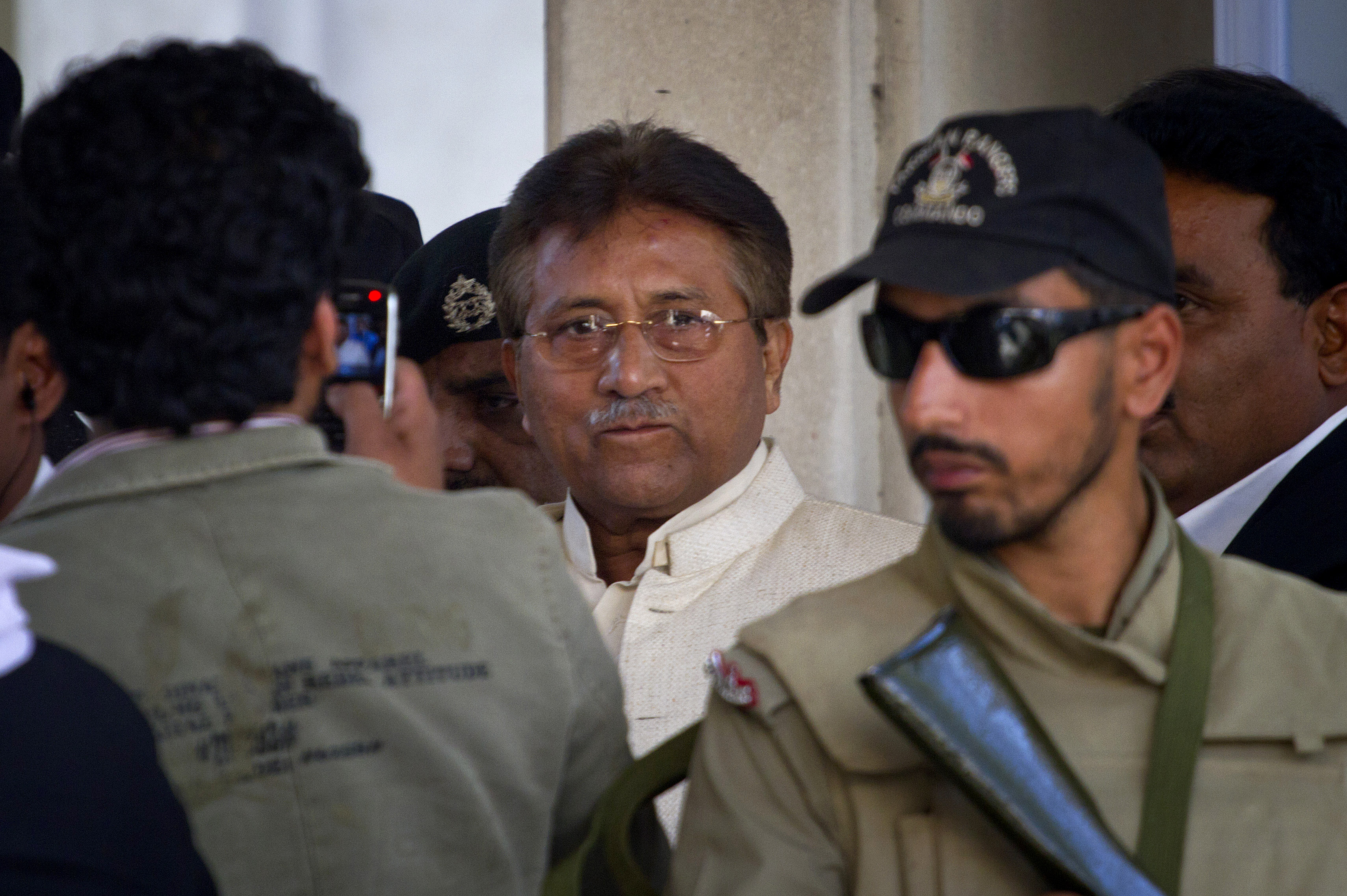 Pakistan's former president and military ruler Pervez Musharraf (AP/Anjum Naveed)