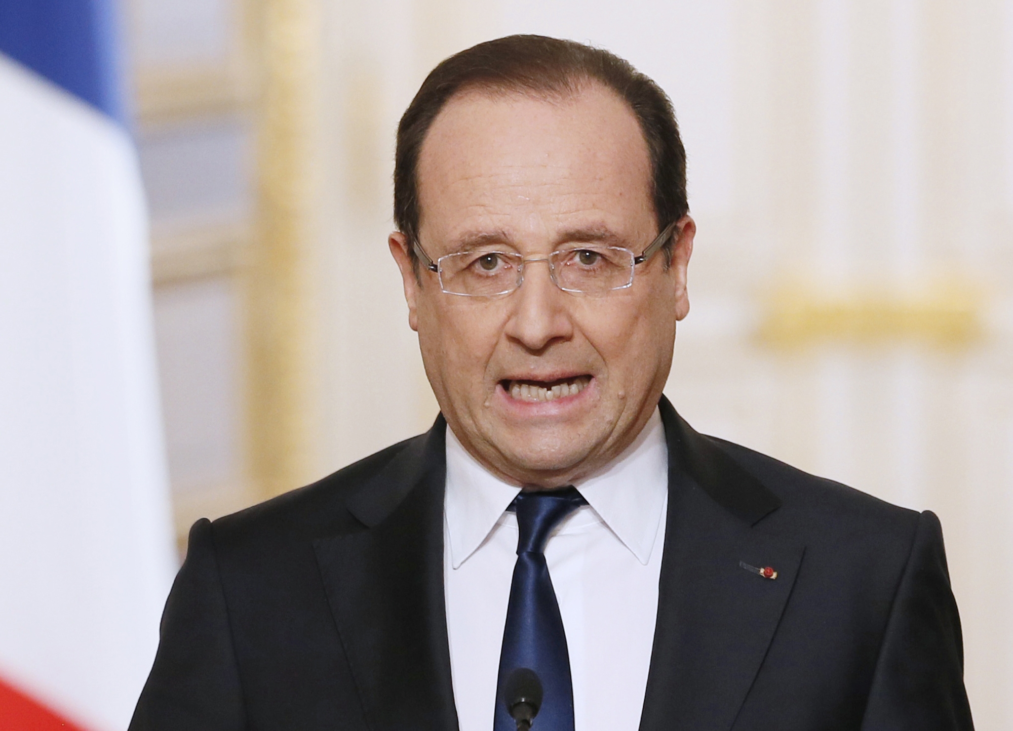French President Francois Hollande (AP/Patrick Kovarik)