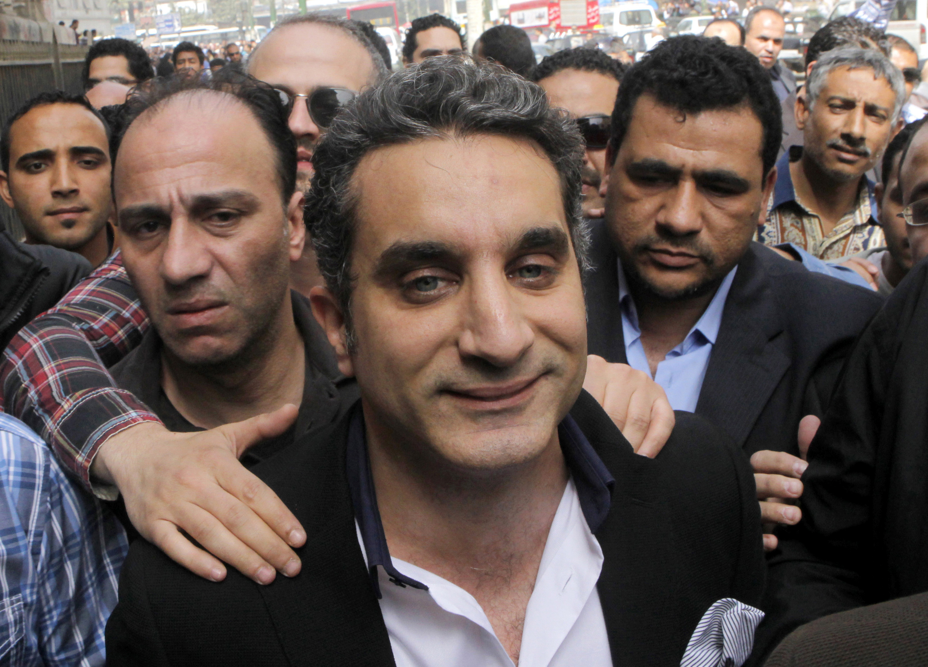 Bassem Youssef (AP/Amr Nabil)