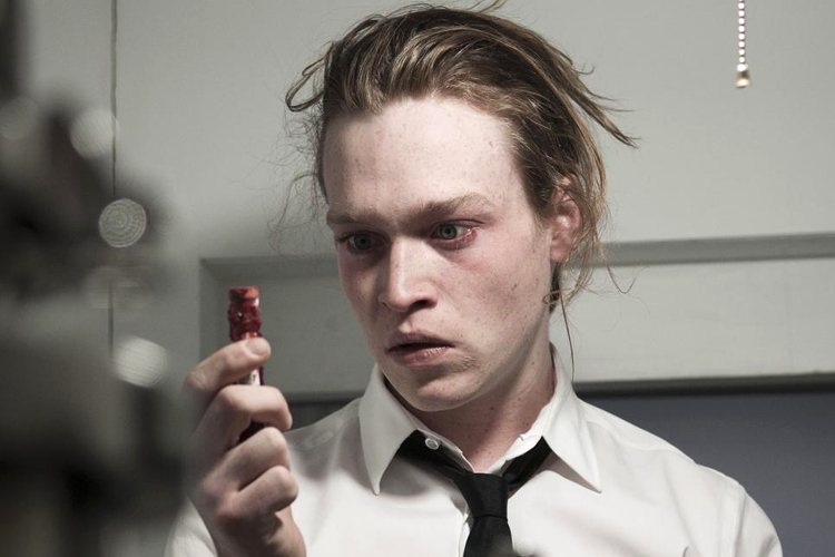 Caleb Landry Jones in "Antiviral"