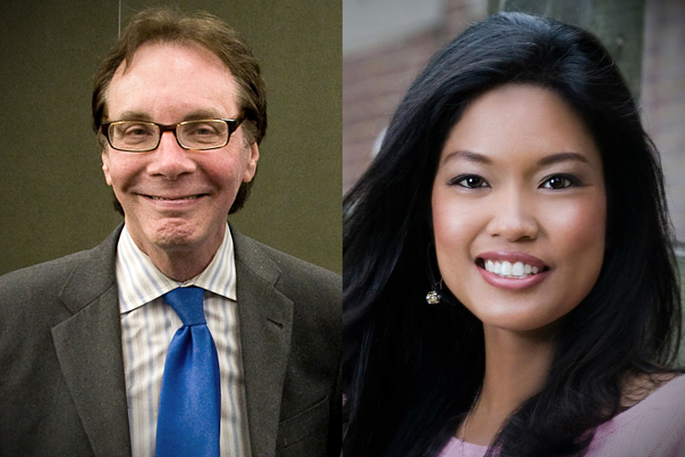 Alan Colmes, Michelle Malkin (Wikimedia/Facebook)