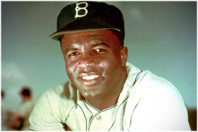 Jackie Robinson poses in 1952. (AP)