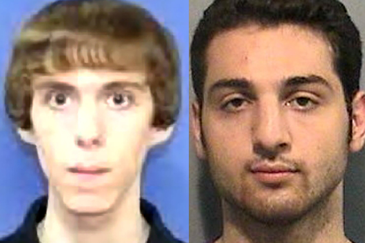 Adam Lanza, Tamerlan Tsarnaev (AP/Cambridge Police Department)