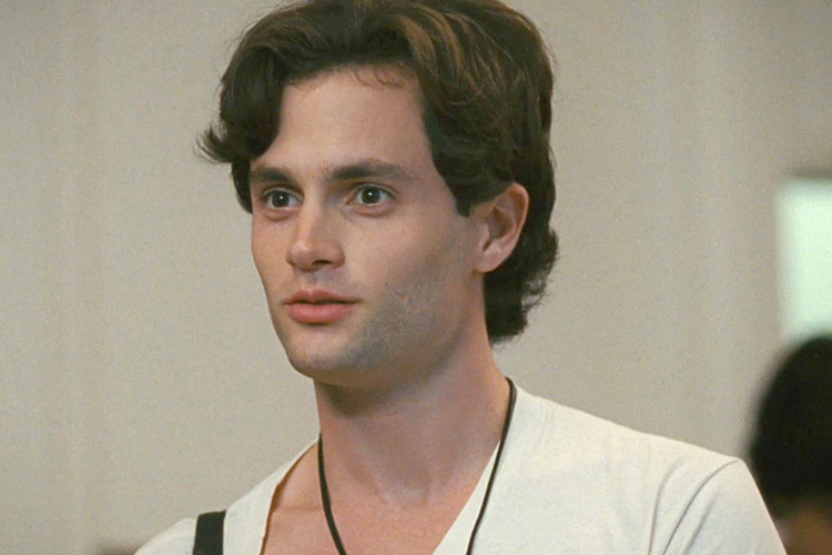 Penn Badgley as Jeff Buckley in "Greetings from Tim Buckley"