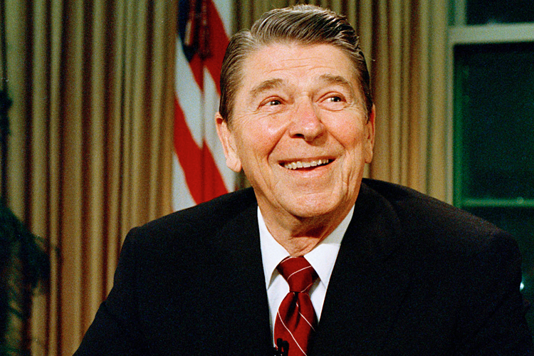 President Ronald Reagan (AP/Doug Mills)