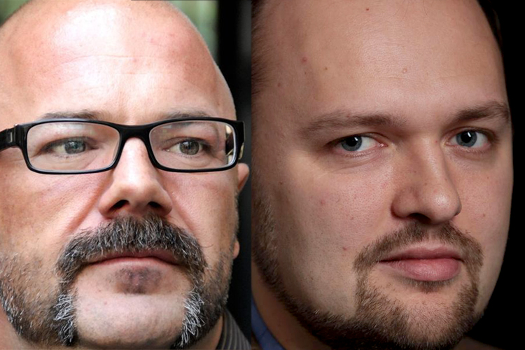 Andrew Sullivan, Ross Douthat (Wikimedia/Trey Ratcliff/The New York TImes)