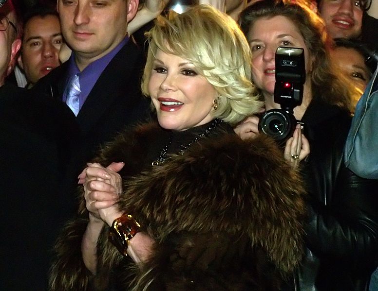Joan Rivers (Wikimedia Commons)