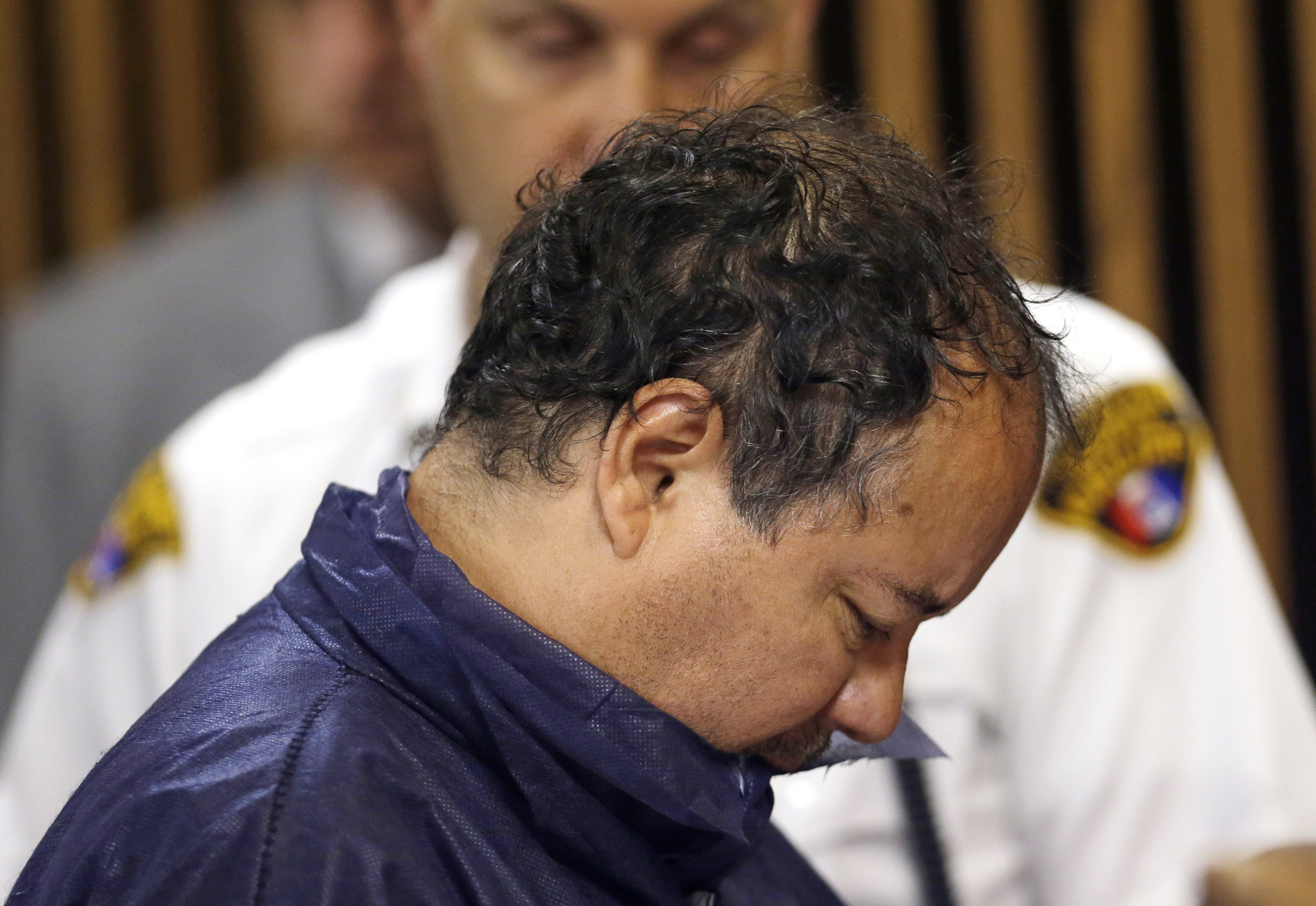 Ariel Castro appears in Cleveland Municipal court Thursday, May 9, 2013, in Cleveland. (AP/Tony Dejak)