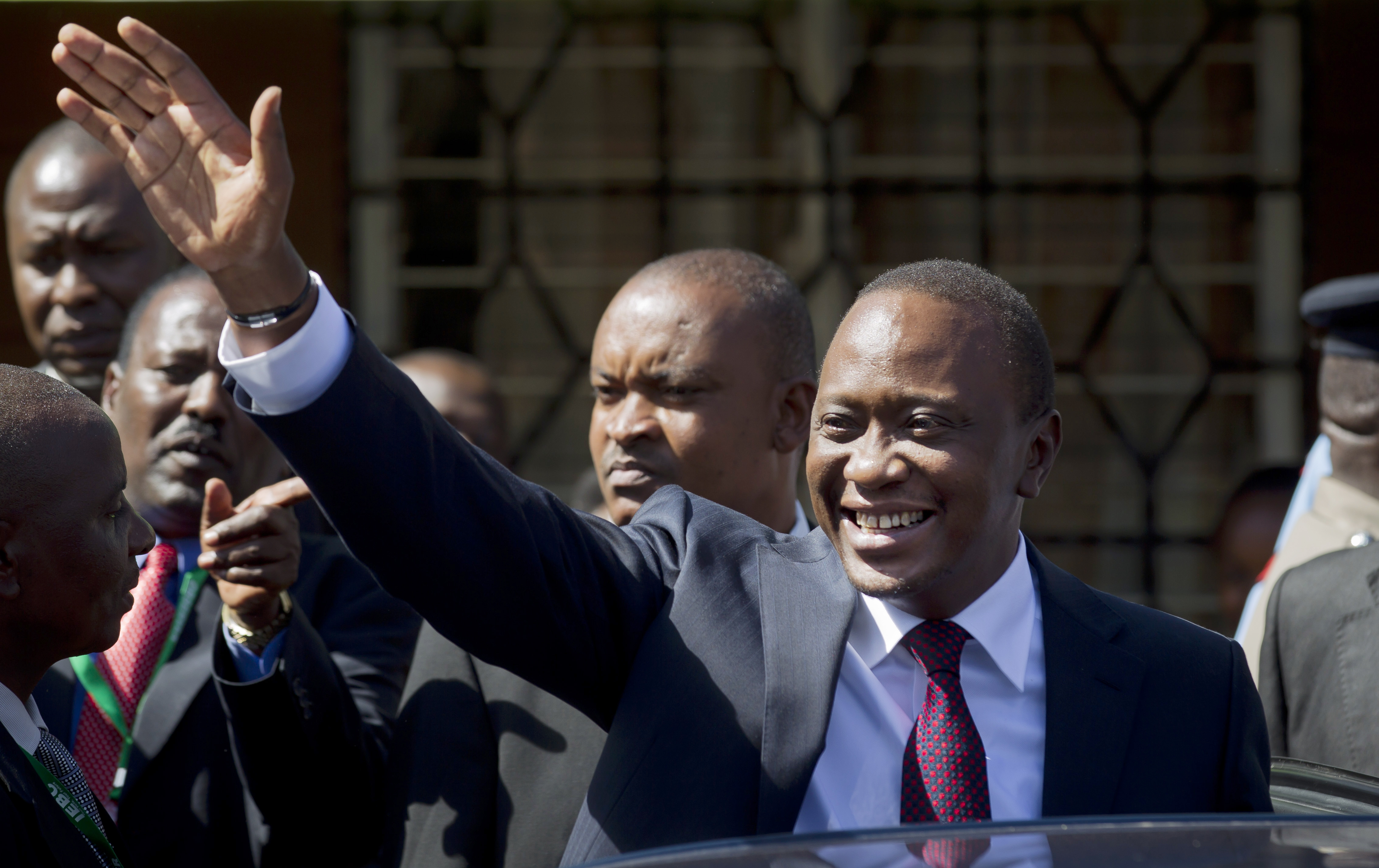 Kenya's President-Elect Uhuru Kenyatta (AP/Ben Curtis)