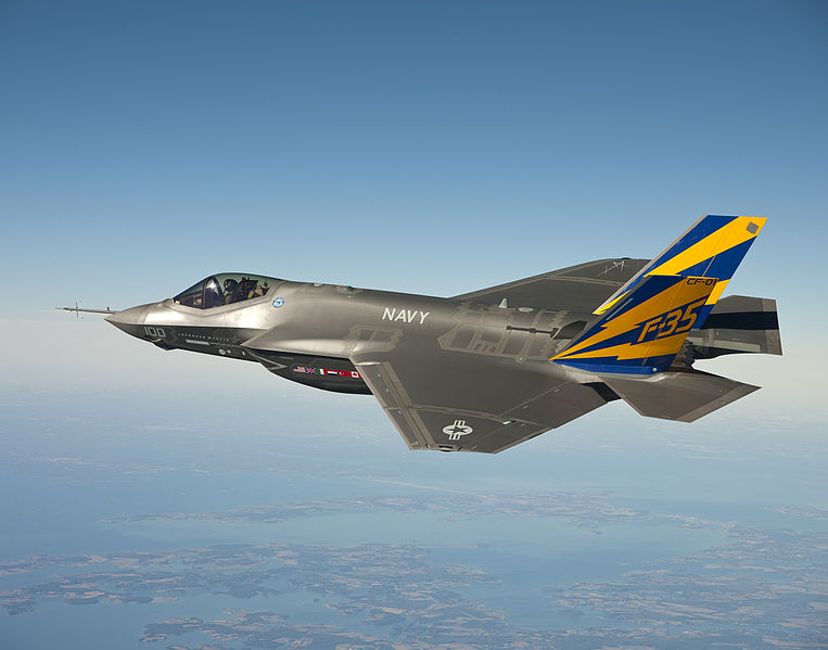 F-35 Jet (Wikimedia/U.S.Navy)
