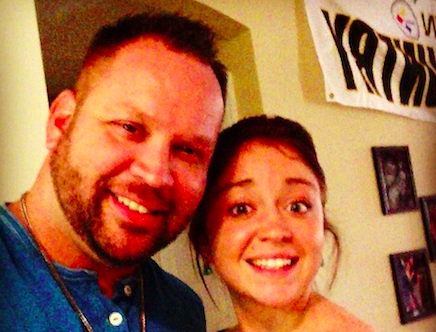 Steven Hunt Jr. and his daughter, Kaitlyn Hunt (Steven Hunt Jr.)