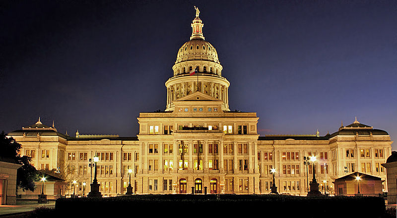 Texas state Capitol (via Wikipedia)