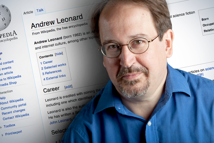 Andrew Leonard (Wikimedia/Mia Nakano)
