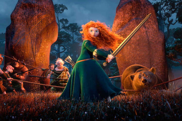 Princess Merida of "Brave" (Disney/Pixar)