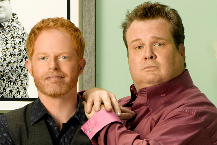 Jesse Tyler Ferguson as Mitchell and Eric Stonestreet as Cameron on "Modern Family" (ABC/Bob D'amico)