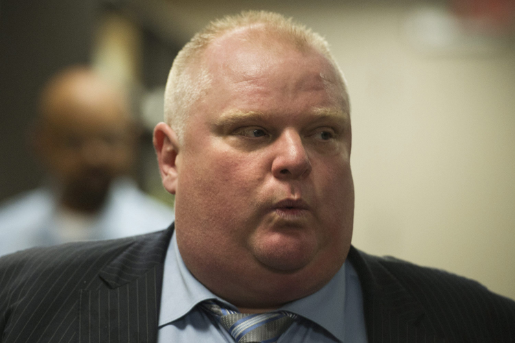 Toronto Mayor Rob Ford (AP Photo/The Canadian Press, Nathan Denette)