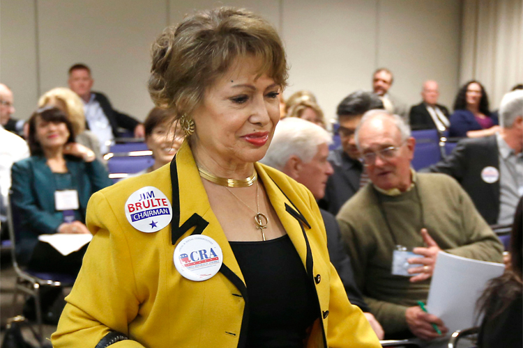 Celeste Greig, president of the California Republican Assembly (AP/Rich Pedroncelli)