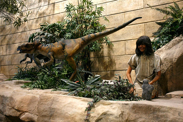 A scene from the Creation Museum in Petersburg, Kentucky (via Creation Museum)