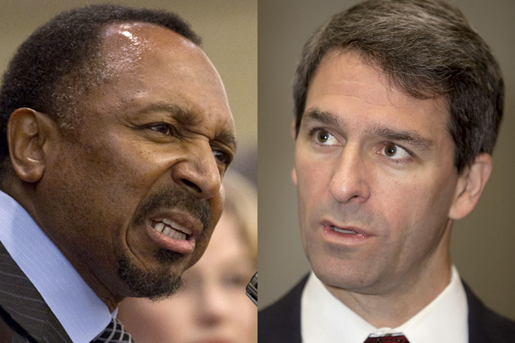 E.W. Jackson, Ken Cuccinelli (AP/Jacquelyn Martin/Jeff Malet, maletphoto.com)