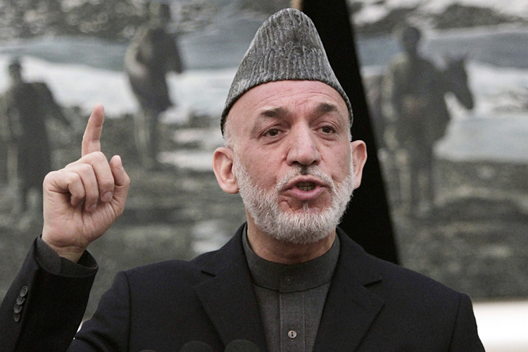 Afghan President Hamid Karzai (AP/Rahmat Gul)