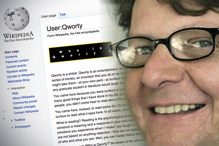 Robert Clark Young, aka "Qworty" (Wikimedia/Facebook/Salon)