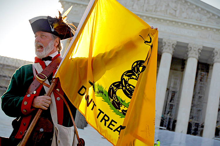 Tea Party supporter William Temple (AP/David Goldman)