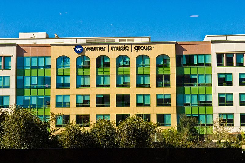 The former headquarters of Atlantic Records' parent company Warner Music Group, in Burbank, California. (Wikimedia Commons)