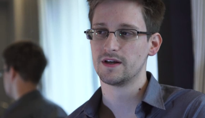 Edward Snowden (Guardian screen grab)