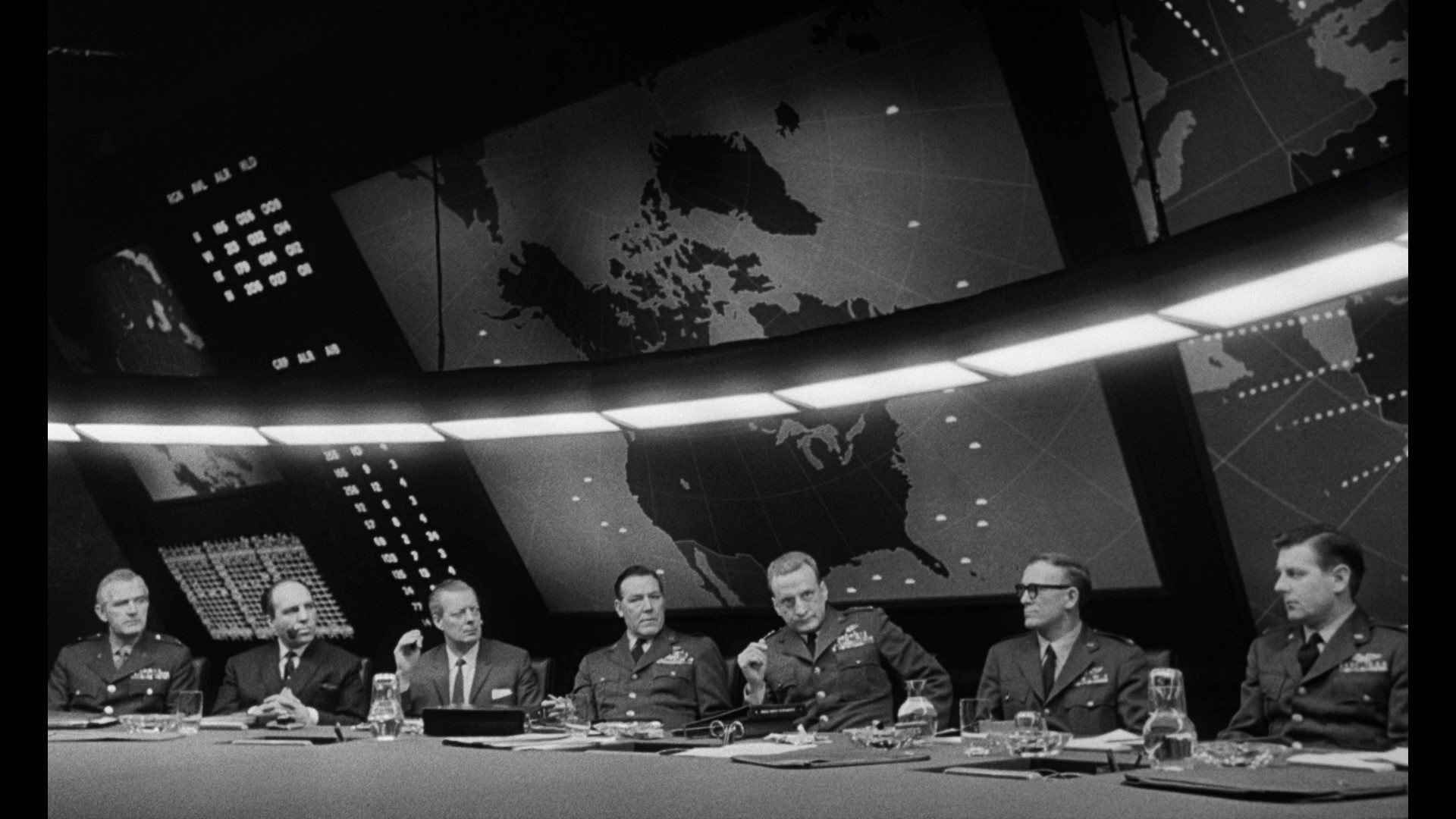 Scene still from "Dr. Strangelove"