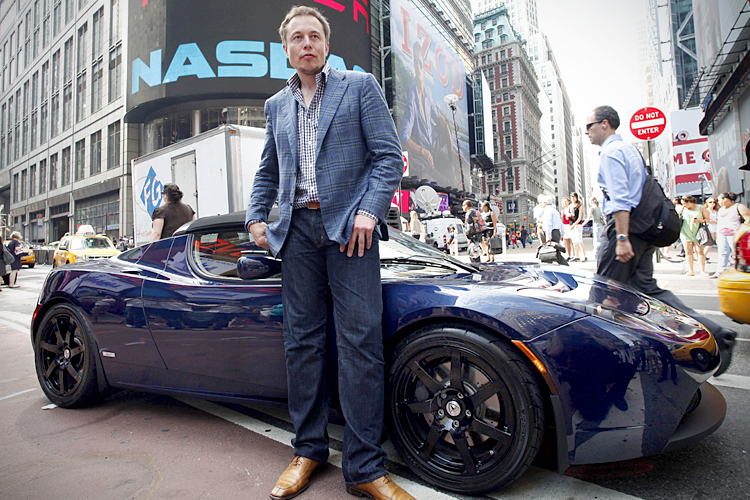 Elon Musk, CEO of Tesla Motors (AP/Mark Lennihan)