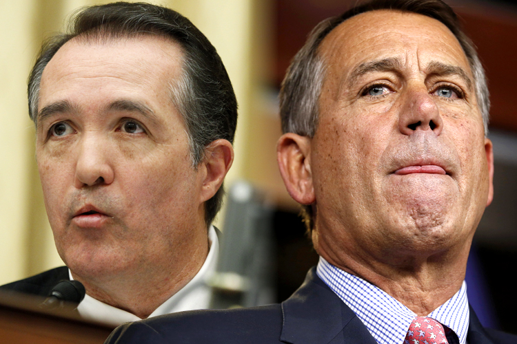 Trent Franks, John Boehner (AP/Manuel Balce Ceneta/Reuters/Kevin Lamarque)