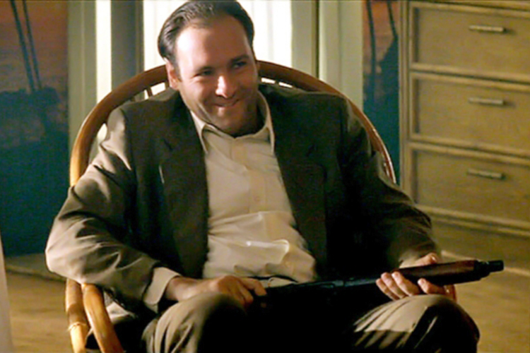 James Gandolfini as Virgil in "True Romance"