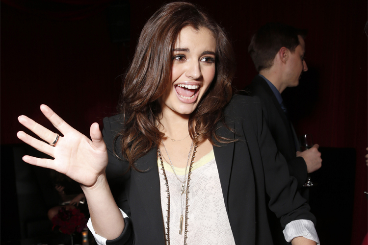 Rebecca Black dances at Delta Air Lines, the official airline of the GRAMMYS, Celebration of LAÃ­s Music Industry at the Getty House on Thursday, Feb. 7, 2013 in Los Angeles. (Photo by Todd Williamson/Invision/AP) (Todd Williamson)