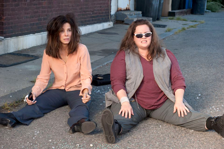 Sandra Bullock and Melissa McCarthy in "The Heat."
